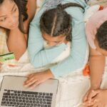 children using tablets