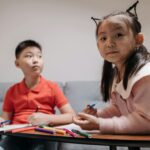 colorful kids snack food label