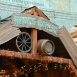 German wooden nativity scene