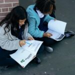 grammar school students