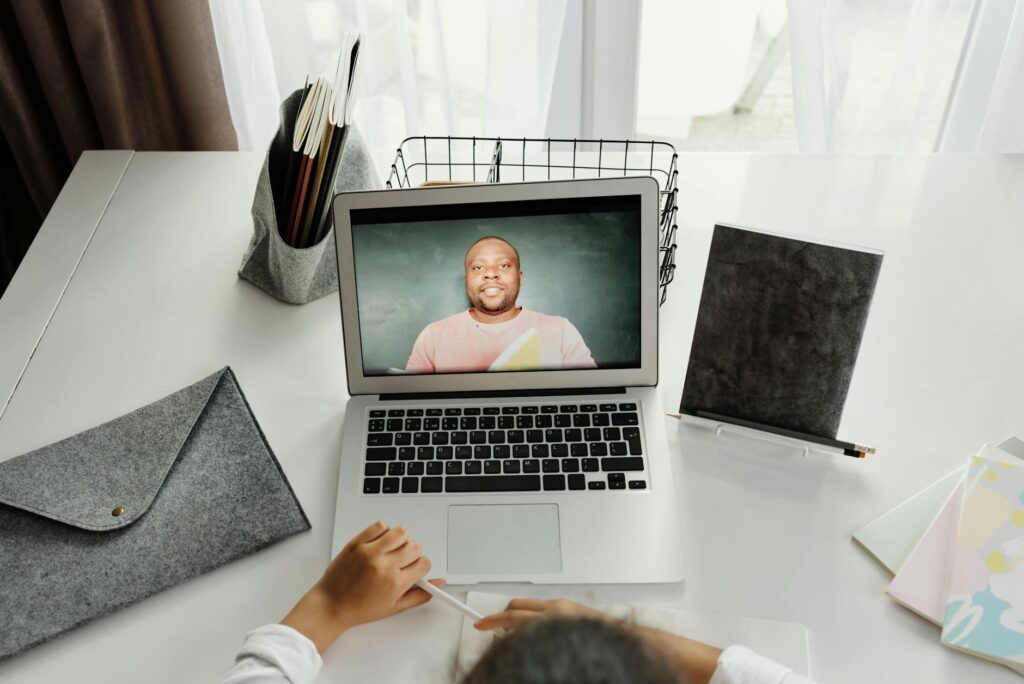 online learning platform student
