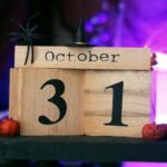 Halloween countdown calendar