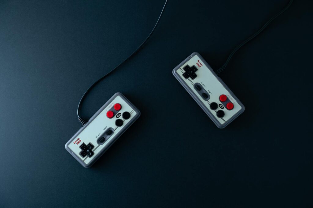 retro gaming console