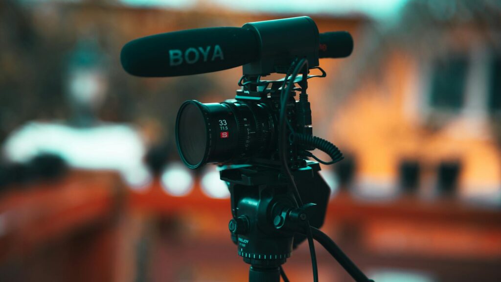 video and audio production equipment